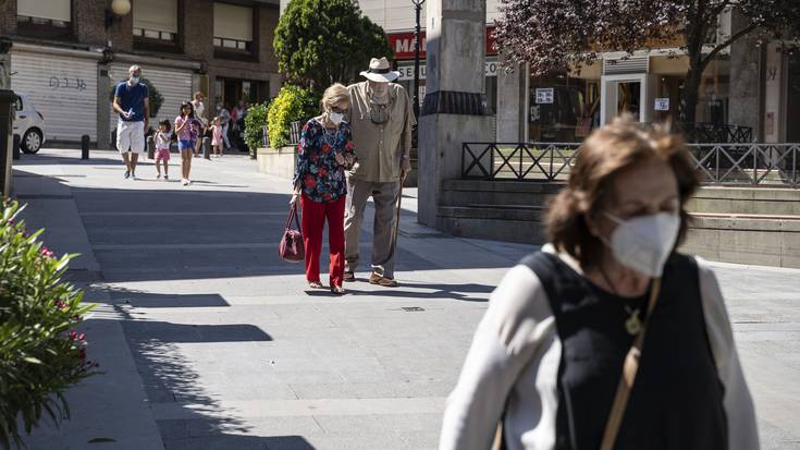 Positiboek gora egin eta Getxo eremu laranjan sartu da