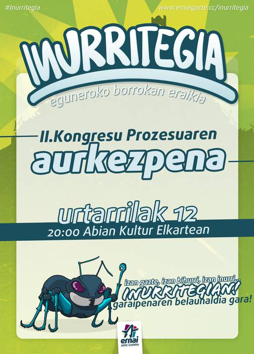 Martxan da inurritegia!