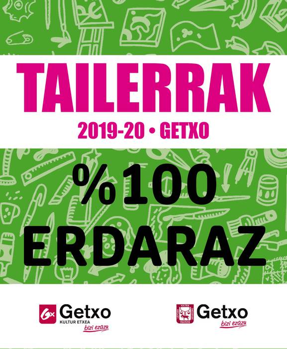 Getxoko Kultur Etxeko ikastaroak euskaraz!