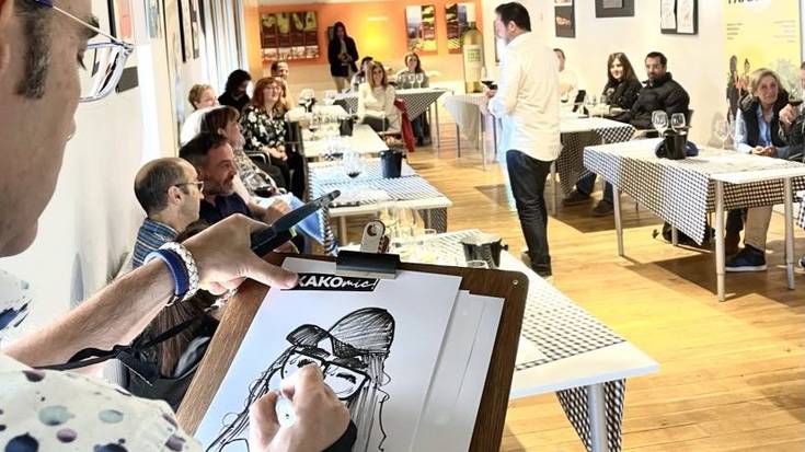 Txakolina, komikia eta gastronomia fusionatuko dituzte aste-akabuan Leioan