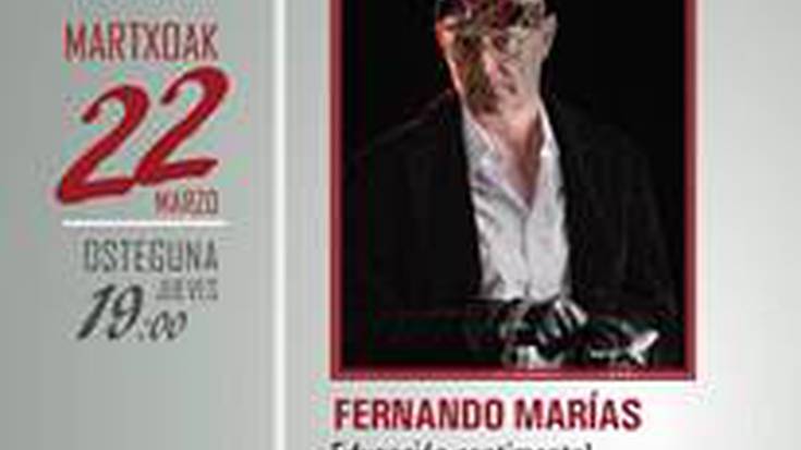 Literatura topaketak. Fernando Marías