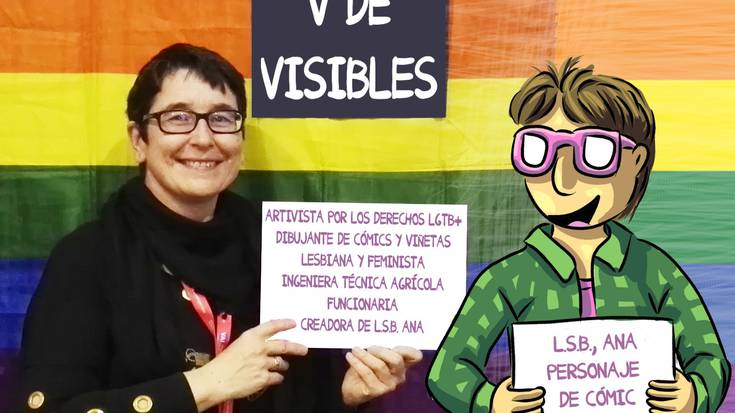 "Komikia eta binetak erabiltzen ditut emakumeen eta LGTBI pertsonen giza-eskubideak aldarrikatzeko"