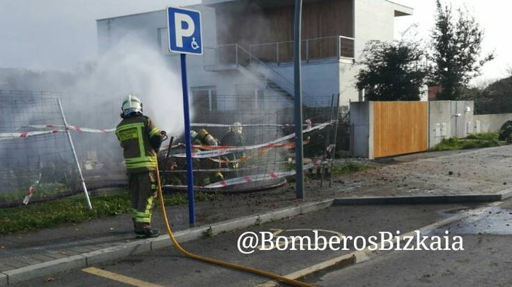 Gas-ihes batek alarma piztu du Sopelan
