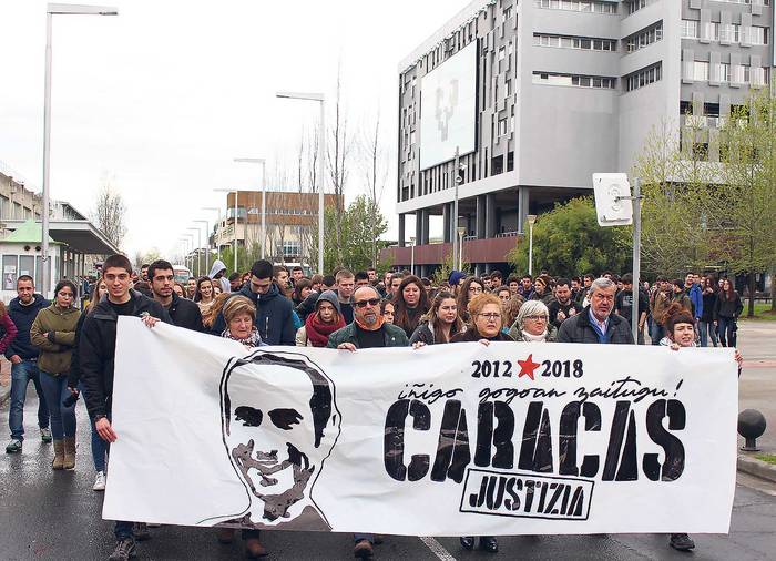 Cabacas auzian justiziarik egon ez dela salatuko dute egunotan