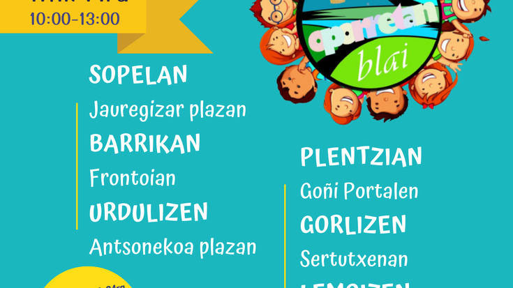 Oporretan Blai 2023 egitasmoan izena emateko epea, zabalik