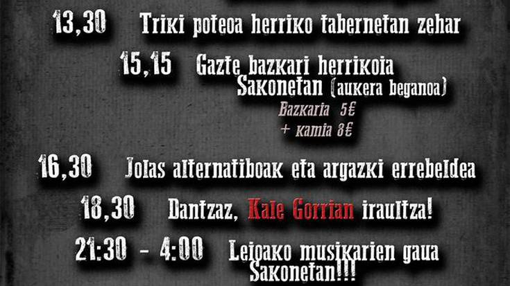 Gazte Eguna egingo dute bihar Leioan