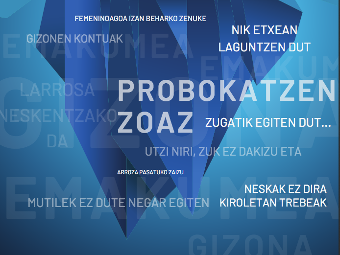 Mikromatxismoei eta genero-indarkeriari buruzko gidaliburu bi argitaratu ditu Barrikako Udalak