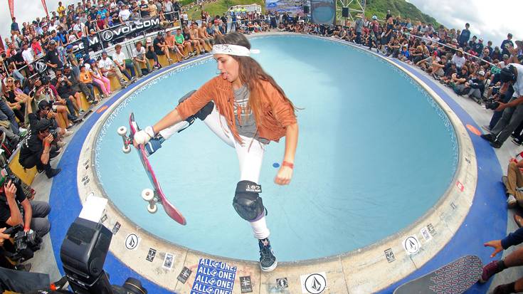 Dena prest La Kanteran skate-aren nazioarteko elitea hartzeko