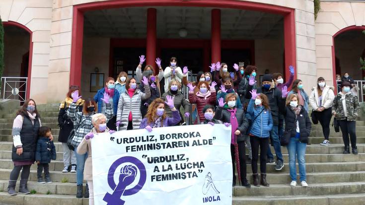 Borroka feminista aldarrikatu dute Urdulizen