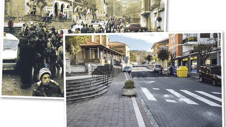 Lemoizko zentral nuklearraren kontrako manifestazioa Gorlizko erdigunetik igaro zenekoa...