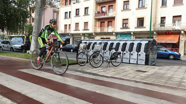 GetxoBiziren bizikleta maileguak %74 handitu ziren iaz