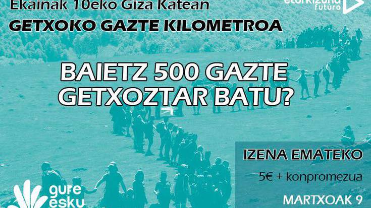 Gazte km-rako Izena ematea