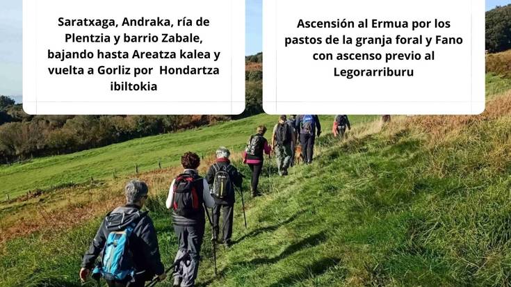 Ibilbide zirkularrak Gorlizen