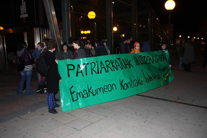 Indarkeria matxista salatuko dute gaur Getxon