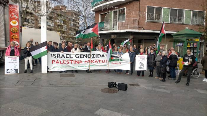 Palestinaren aldeko mobilizazioak egingo dituzte Uribe Kosta osoan egunotan