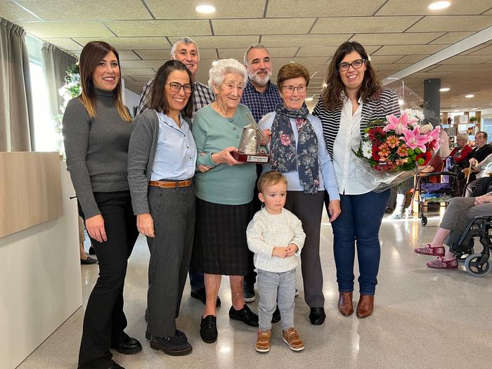 Guadalupe Zarzosa Garcia omendu dute bere 100. urtebetetzeagatik