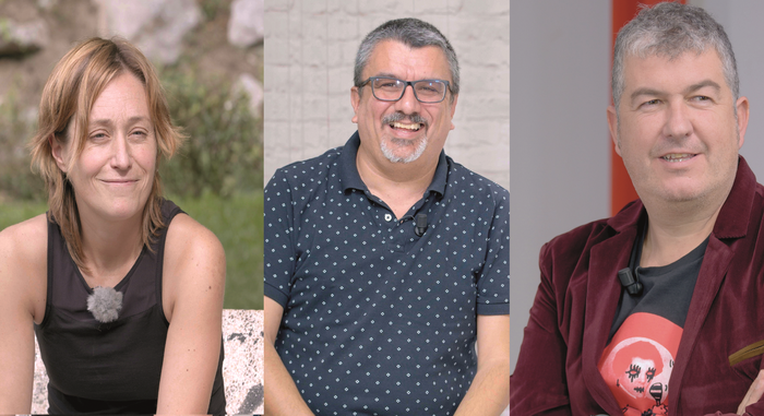 Alaitz Artolozabal, Joxe Rojas eta Iban Arantzabal: "Komunikazio Taldea indartzea da erronka"