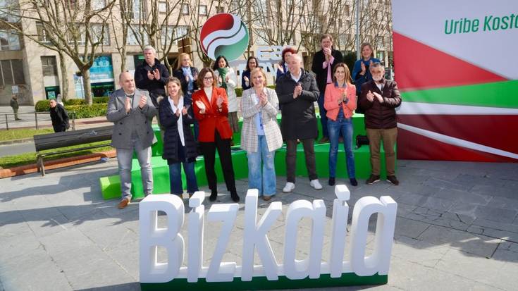 Uribe Kostako alkatetzetarako hautagaiak aurkeztu ditu EAJk