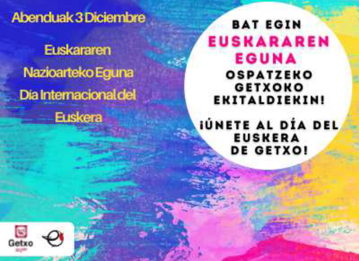 Askotariko jarduerak izango dira egunotan Getxon Euskararen Eguna ospatzeko
