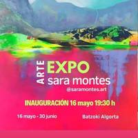 Margolaritza-erakusketa: Sara Montes