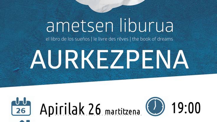 AMETSEN LIBURUAren aurkezpena