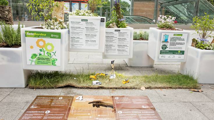 Getxoko Udalaren "aurpegi zuriketa" salatu dute Aste Berdearen harira
