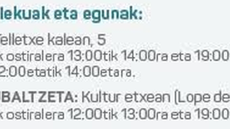 Sinadura bilketa martxan