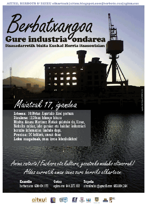 Gure industria ondare itsasontziz ezagutu gure?