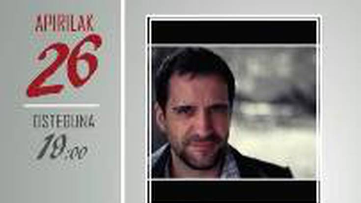 Literatura topaketak: Asier Serrano