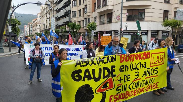 Aste honetako mobilizazioei ekin die Gaude enpresako LABeko batzordeak