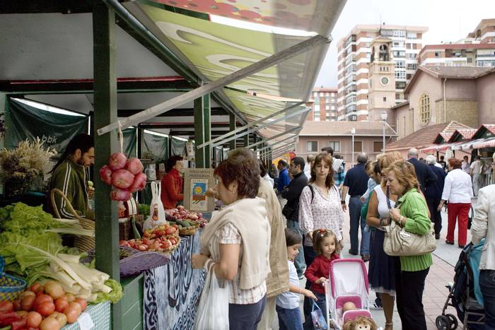 Nekazaritza Ekologikoaren Azoka egingo dute domekan Astrabuduan