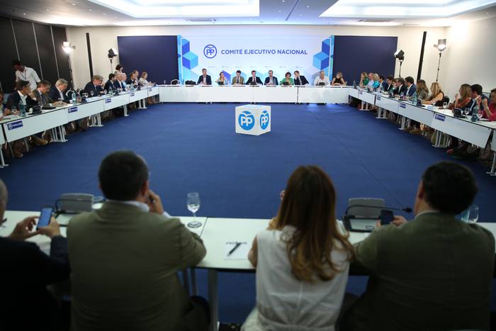 Raquel González eta Carlos Iturgaiz, Espainiako PPren exekutibako kide