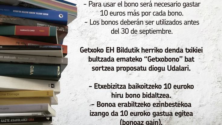 Getxobonoa sortzeko proposamena aurkeztu du EH Bilduk