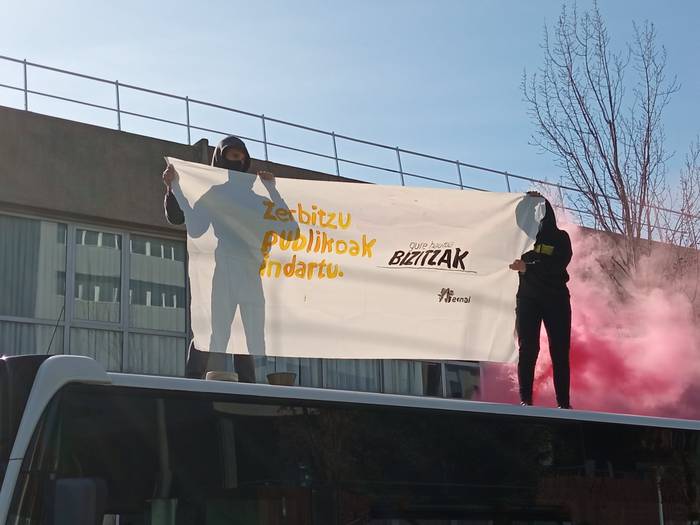 Zerbitzu publikoak indartzea eskatu du Ernai gazte-antolakundeak
