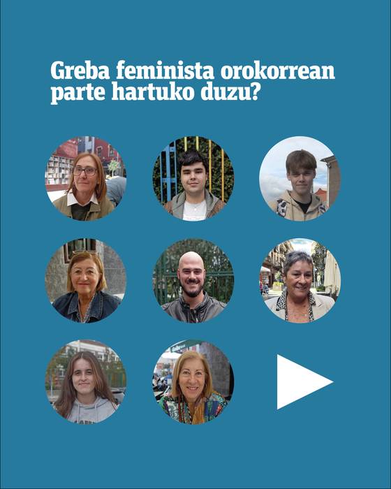 Greba feminista orokorrean parte hartuko duzu?