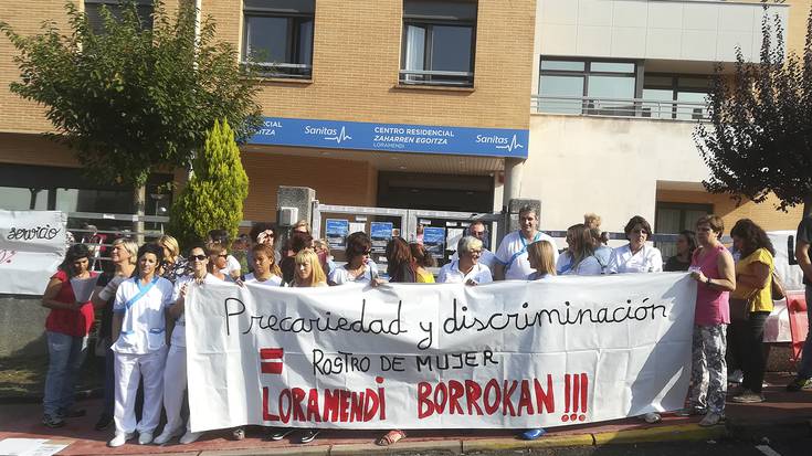 Egunero lanuzteak egingo dituzte Erandioko Loramendi zahar-egoitzako langileek