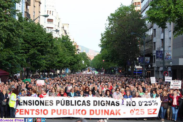 Pentsioak berbabide gaur Algortan