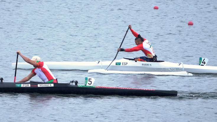 Higinio Rivero parakanoeko finalerdietarako sailkatu da