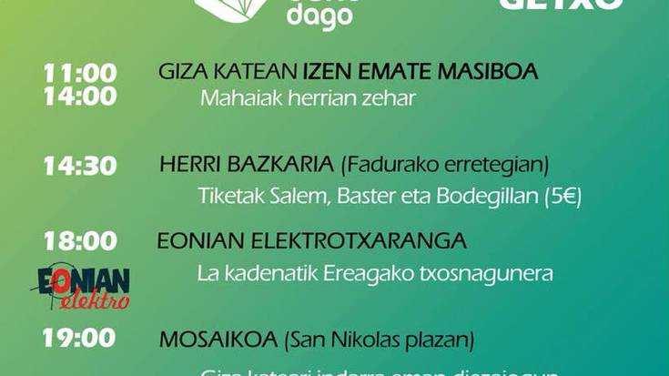 "Klik Eguna", maiatzaren 5ean Getxon