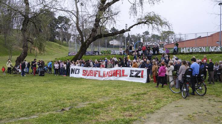 Itsasadarraren azpiko tunelaren aurka mobilizatuko dira zapatuan