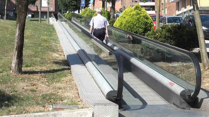 Bidezabaleko arrapalak eta Ereagako igogailua berritzeko 760.000 euro bideratuko ditu Getxoko Udalak
