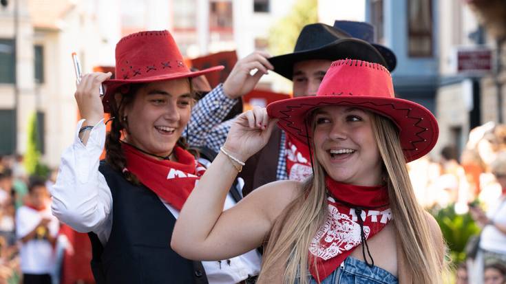 Kuadrillen jaitsieragaz hasi zituzten barikuan Algortako San Inazio jaiak