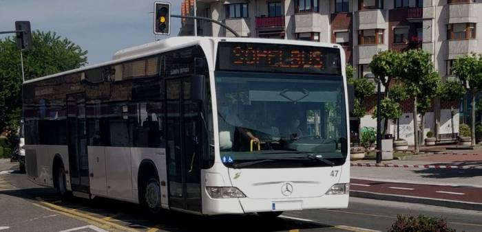 Martxoaren 28tik apirilaren 1era ez da egongo Sopelbus zerbitzurik