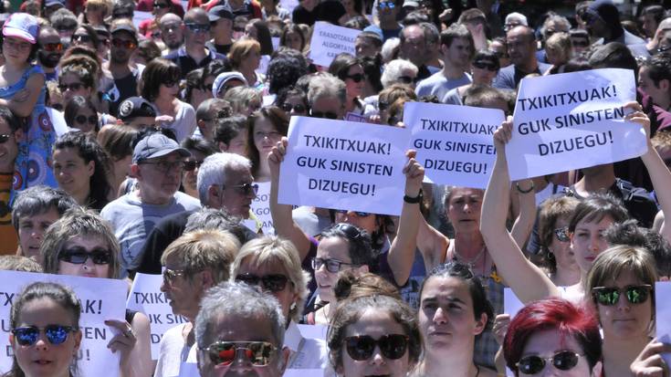 [BIDEOA] "Txikitxook, zuen egia gurea eginez guk sinesten dizuegu"