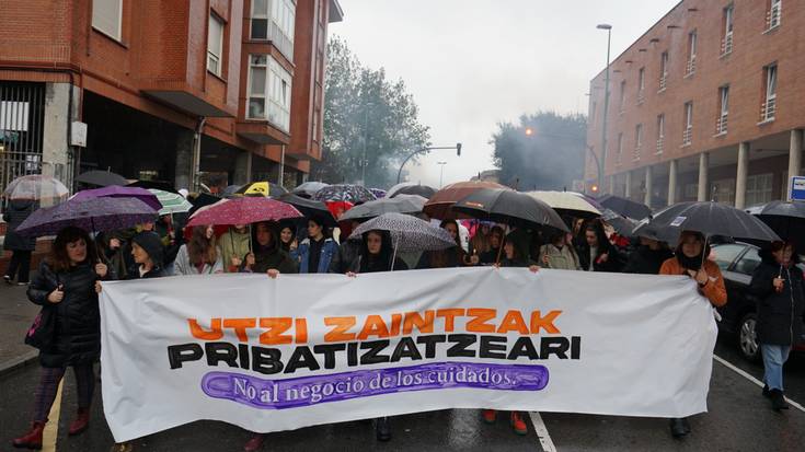 Euriak ez du eten greba feminista orokorraren aldarrikapena