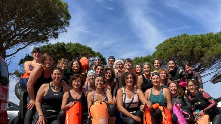M. Serrano, S. Gutierrez Egilior eta A. Ruiz Larrabeiti: "Beldurra desagertu egiten da batera itsasoan igeri egiten dugun bakoitzean"