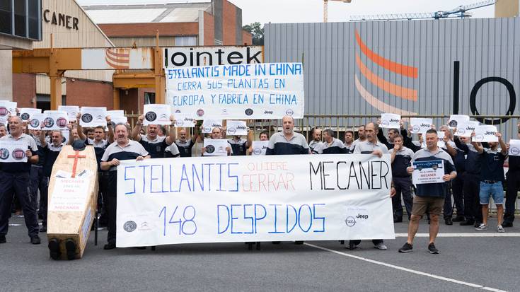 Mecaner enpresako langileek salatu dute Stellantis multinazionalak "etekinak pertsonen aurretik" jarri dituela
