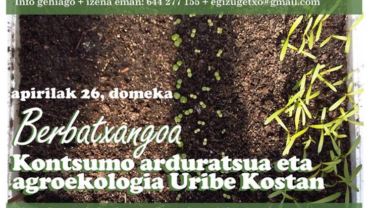 Kontsumo arduratsua eta agroekologia Uribe Kostan