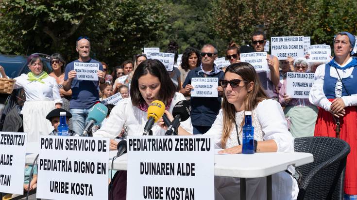 Uribe Kostako pediatria-zerbitzuan dauden "gabeziak" salatu dituzte