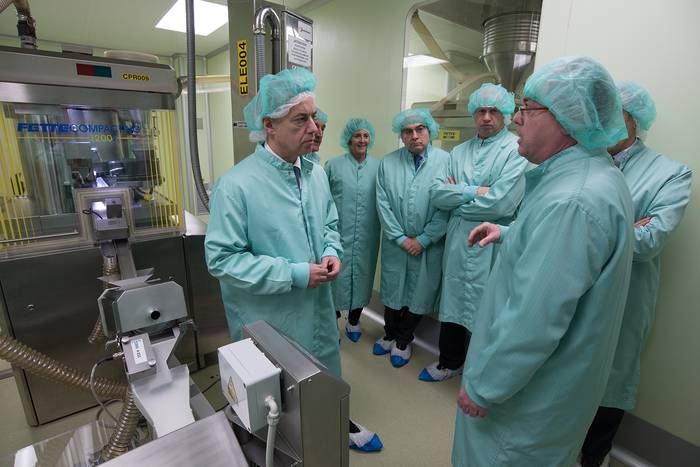 Faes Farma enpresa bisitatu du Urkulluk